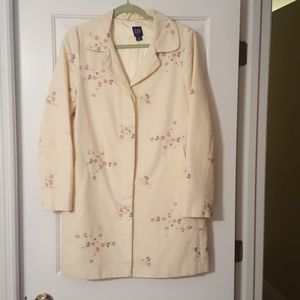 GAP Spring Embroidered Coat